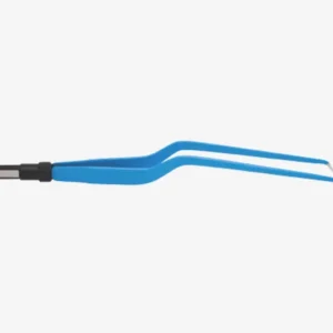 Bayonet European Bipolar Forceps Angled Down